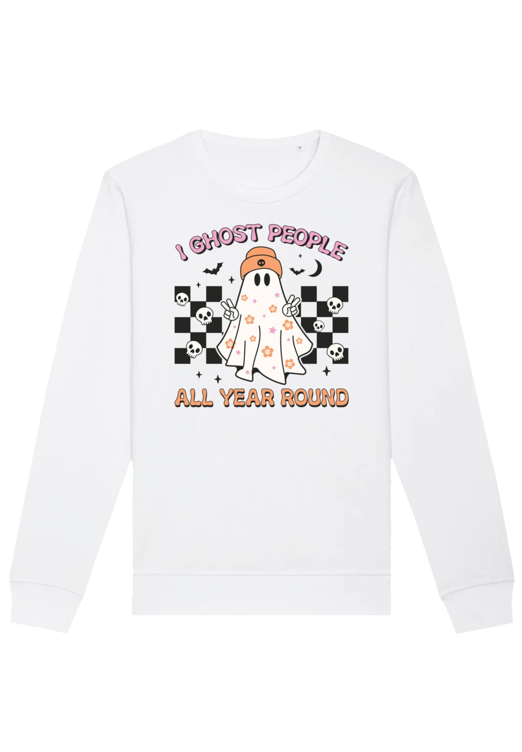 F4NT4STIC Sweatshirt "Retro Halloween I Ghost People All Year Round", Premi günstig online kaufen