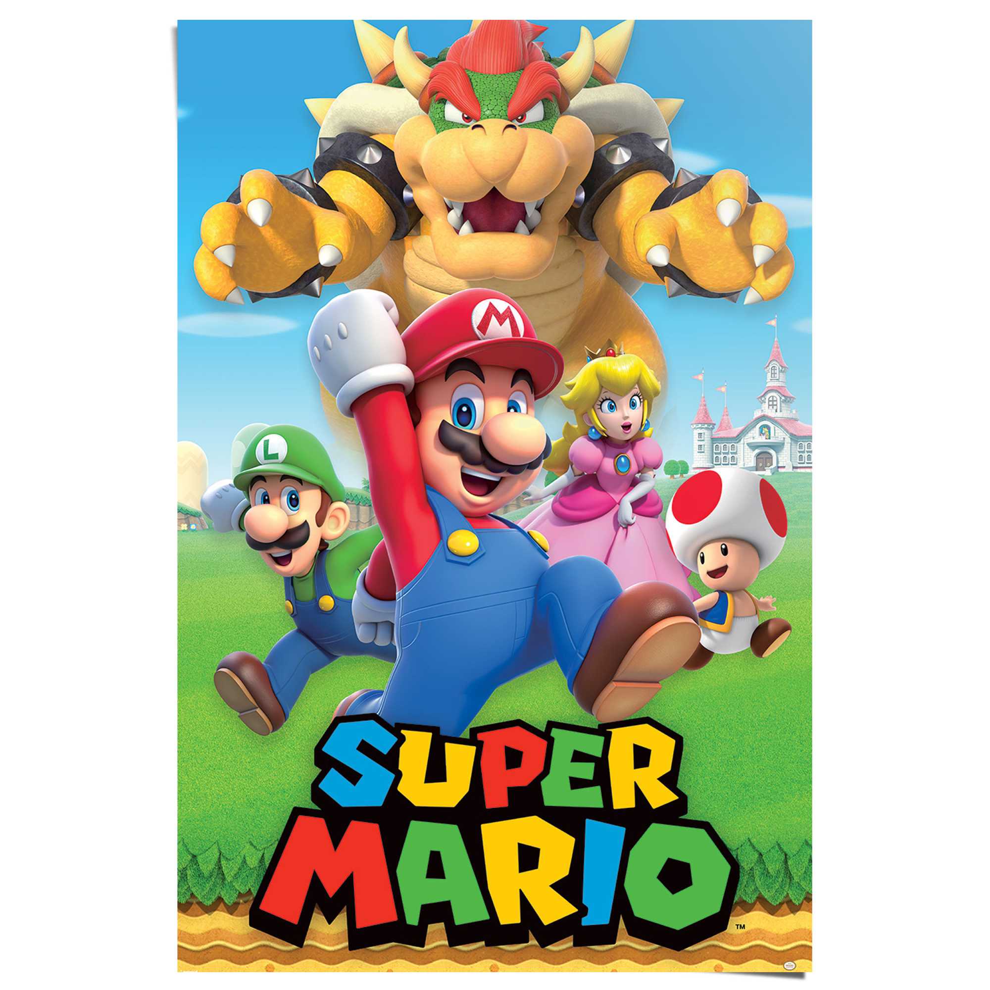 Reinders! Poster »Super Mario - Karakter Montage« günstig online kaufen