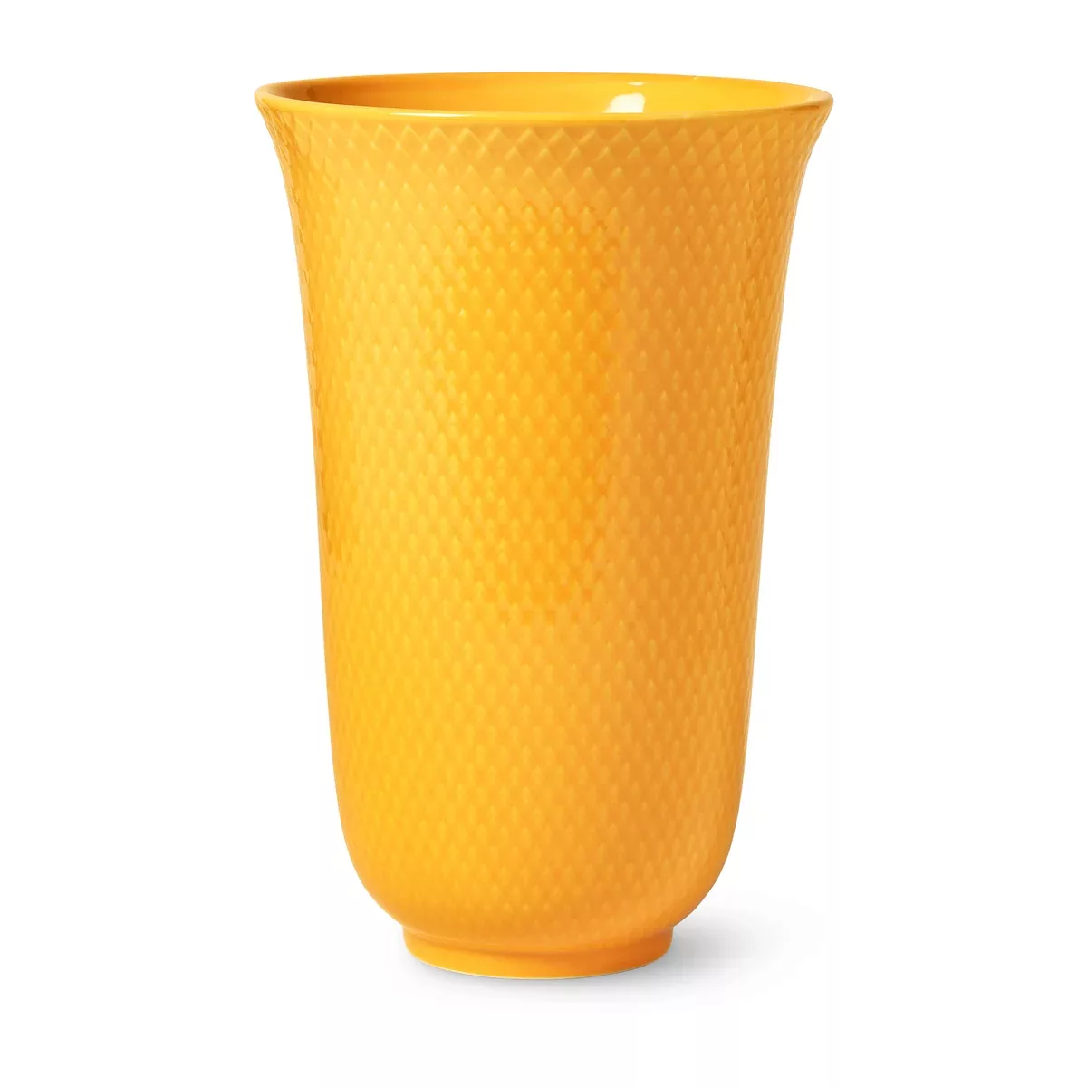 Rhombe Vase 20cm Gelb günstig online kaufen