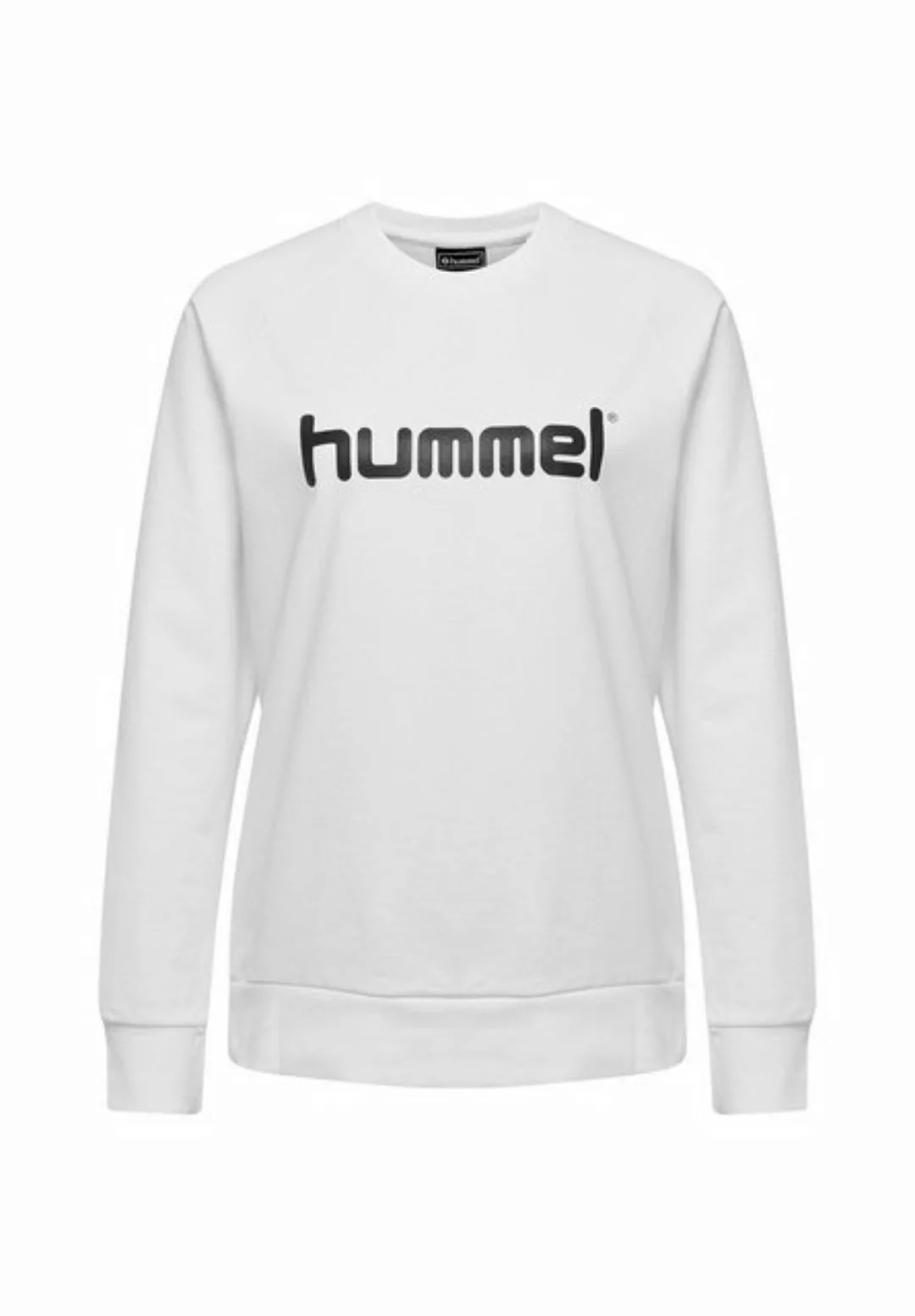 hummel Trainingspullover Sweatshirt Training Langarm Top Sport 7242 in Weiß günstig online kaufen