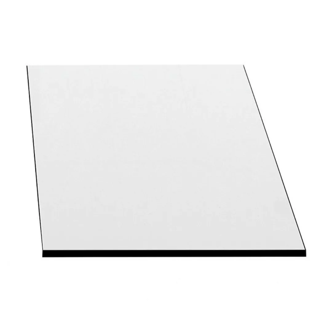 Kristalia - Sushi Alucompact® Ersatz-Ausziehplatte - weiß/Kante schwarz/Lam günstig online kaufen