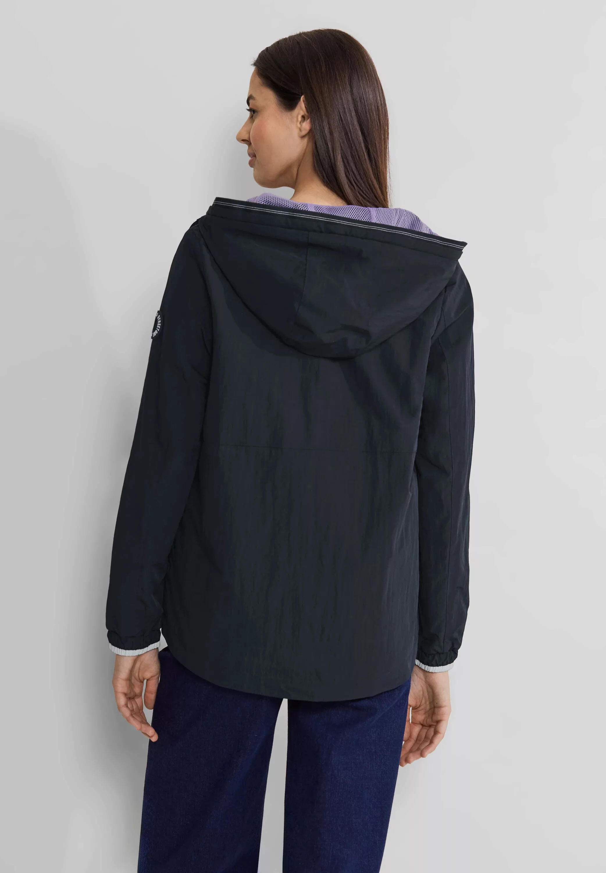 STREET ONE Windbreaker, mit Kapuze, mit Kapuze mit Tunnelzugband günstig online kaufen