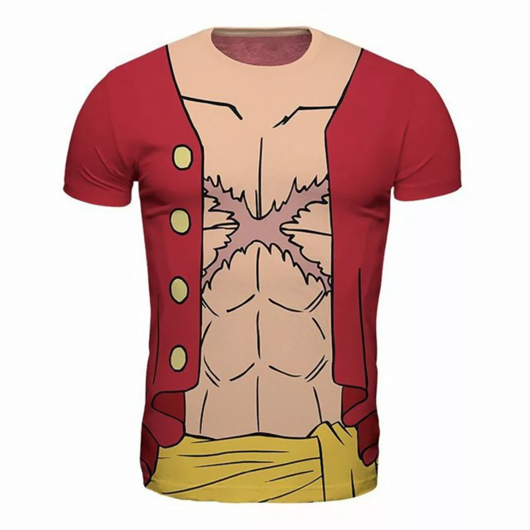 ABYstyle T-Shirt One Piece TShirt Allover Print Luffy New World L günstig online kaufen