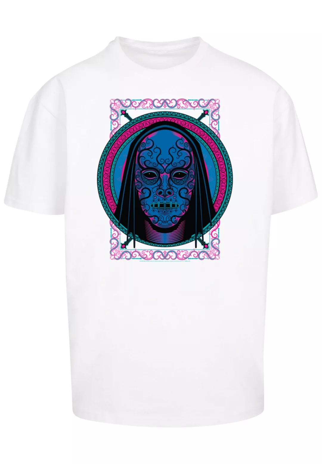 F4NT4STIC T-Shirt "Harry Potter Neon Death Eater Mask", Print günstig online kaufen