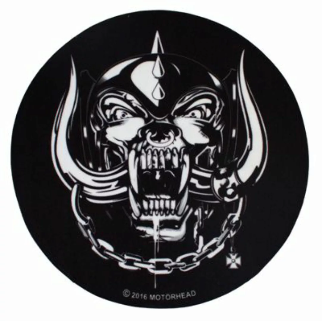Rockbites Motörhead Teppich mit Warpig Logo bunt Gr. 100 günstig online kaufen