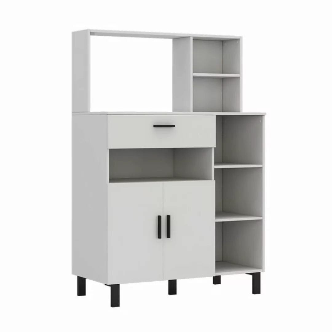 Vicco Hochschrank Emanuel, Weiß, 90 cm günstig online kaufen