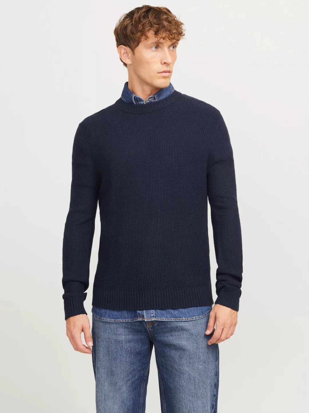 Jack & Jones Rundhalspullover JJROY KNIT CREW NECK günstig online kaufen