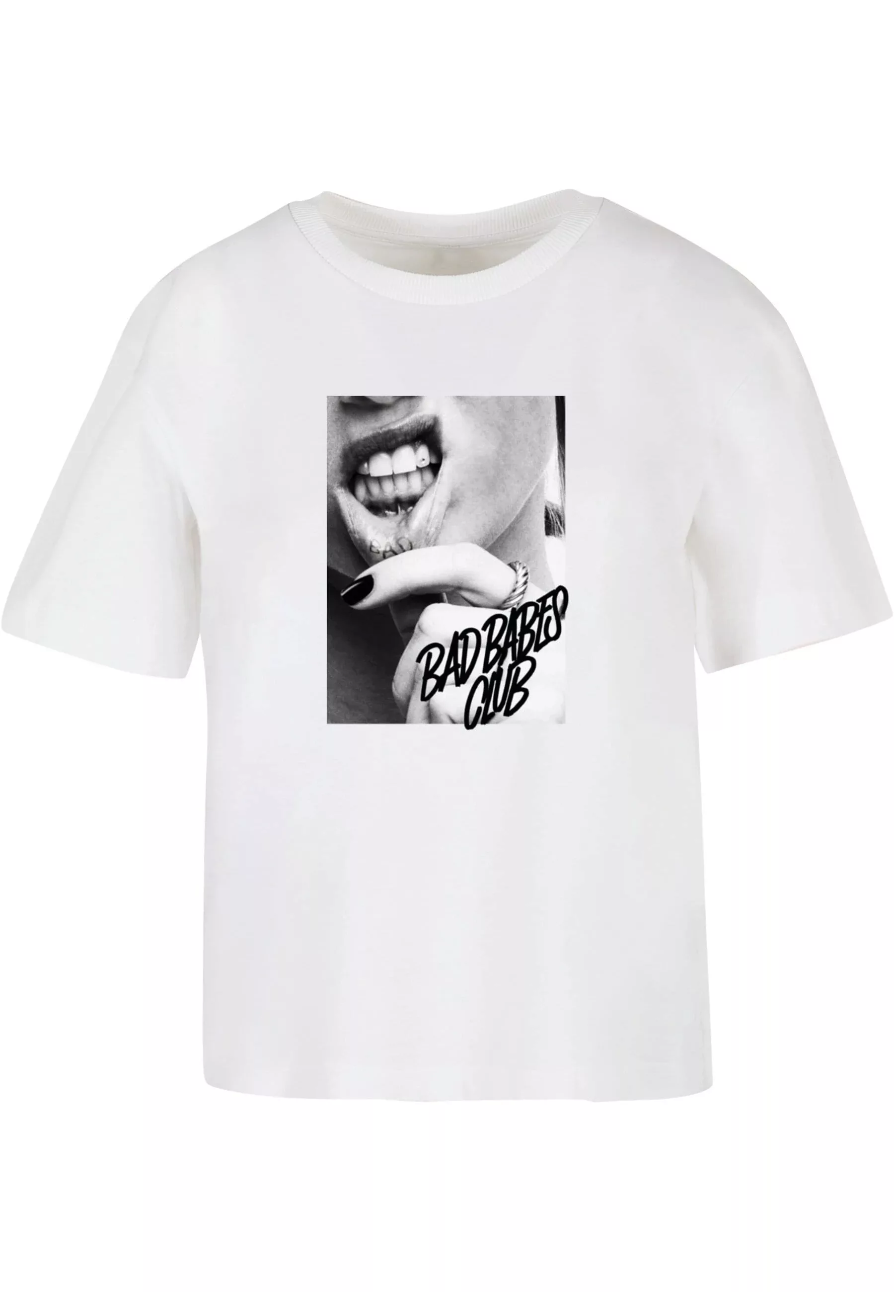 Miss Tee T-Shirt "Miss Tee Damen Lip Tattoo Tee" günstig online kaufen