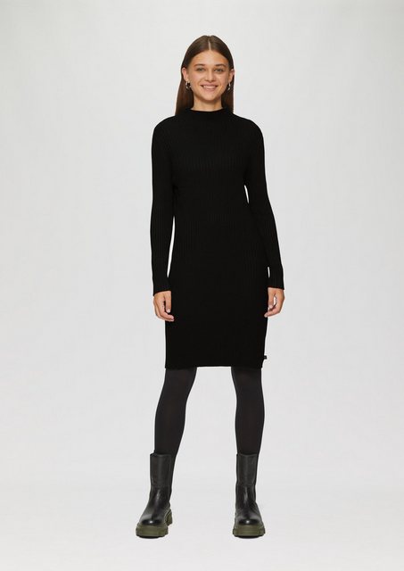 QS Minikleid Geripptes Strickkleid im Slim Fit günstig online kaufen