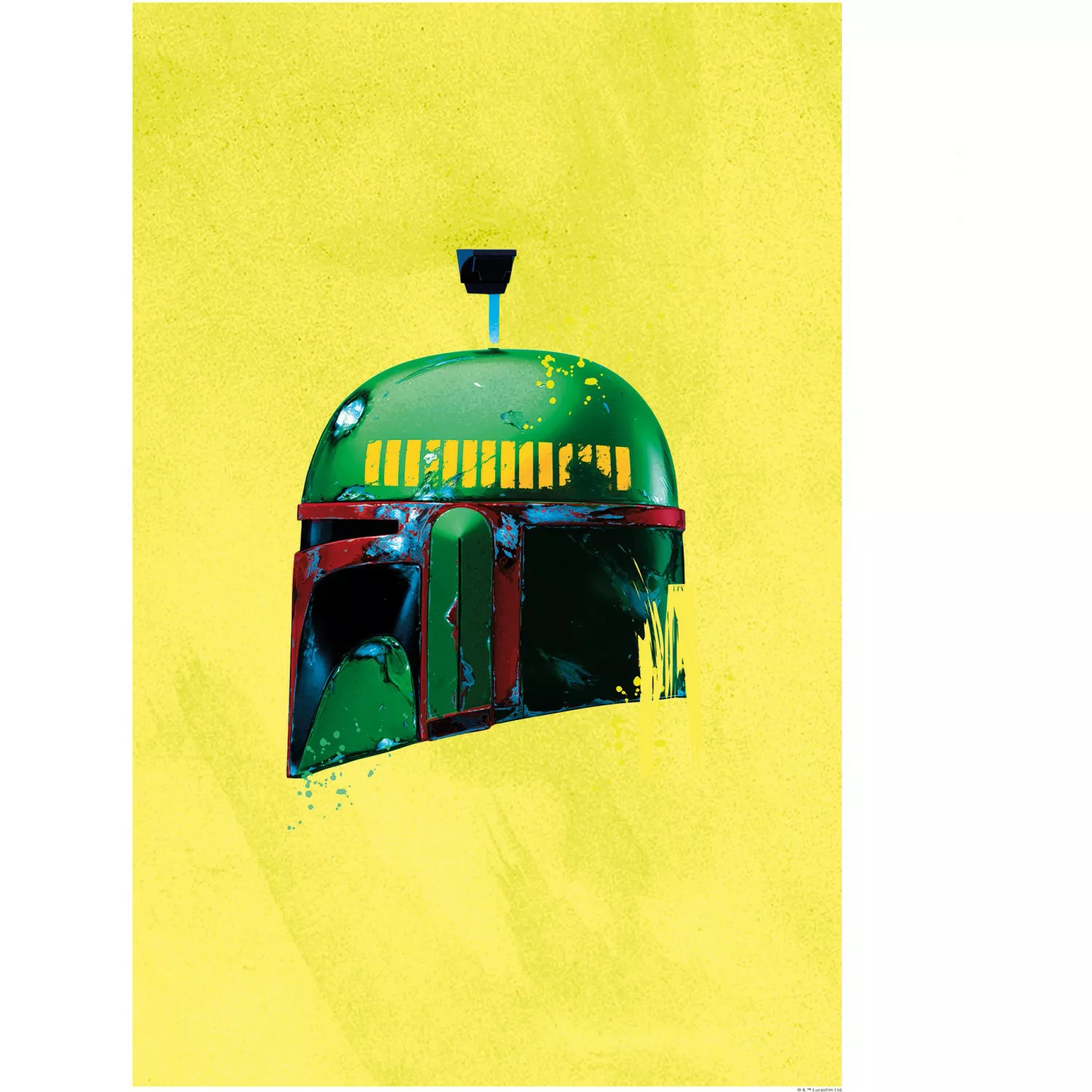 Komar Wandbild Star Wars Boba Fett 50 x 70 cm günstig online kaufen