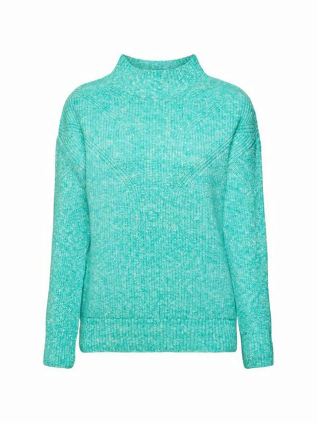 Esprit Rundhalspullover Strickpullover mit Mouliné-Effekt günstig online kaufen