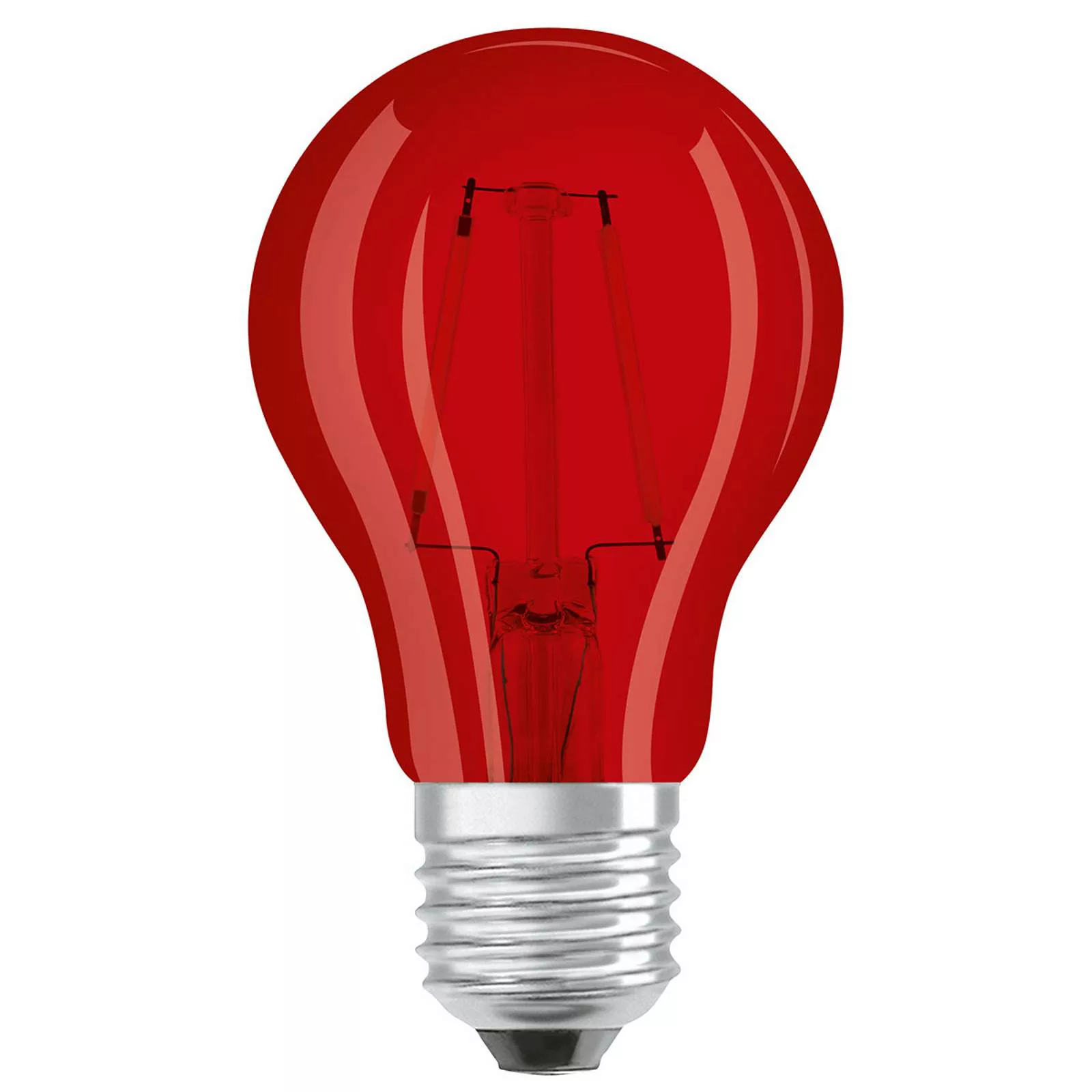OSRAM LED-Lampe E27 Star Décor Cla A 2,5W, rot günstig online kaufen