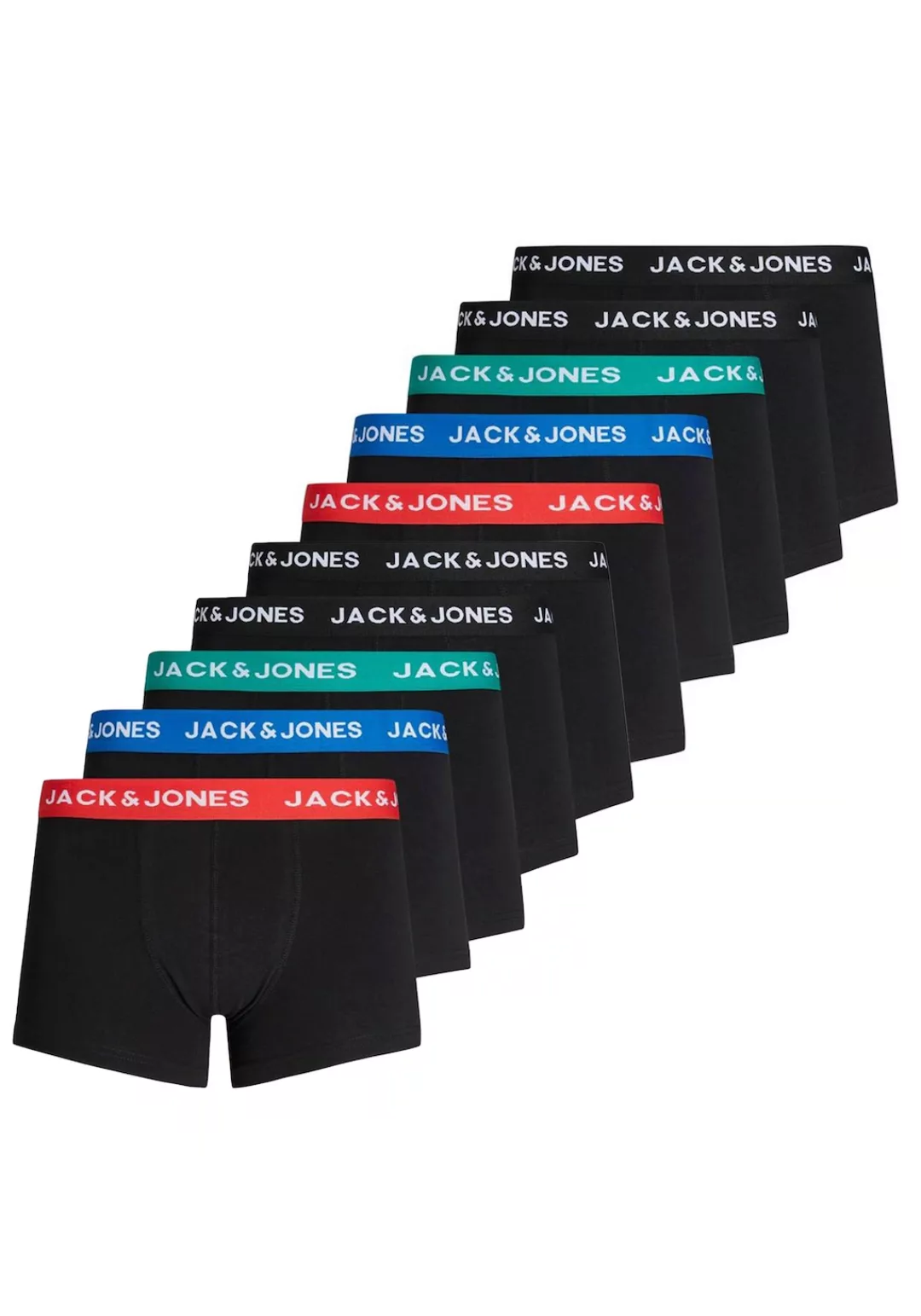 Jack & Jones Boxershorts "Boxershort JACHUEY TRUNKS 5 PACK 10er Pack" günstig online kaufen