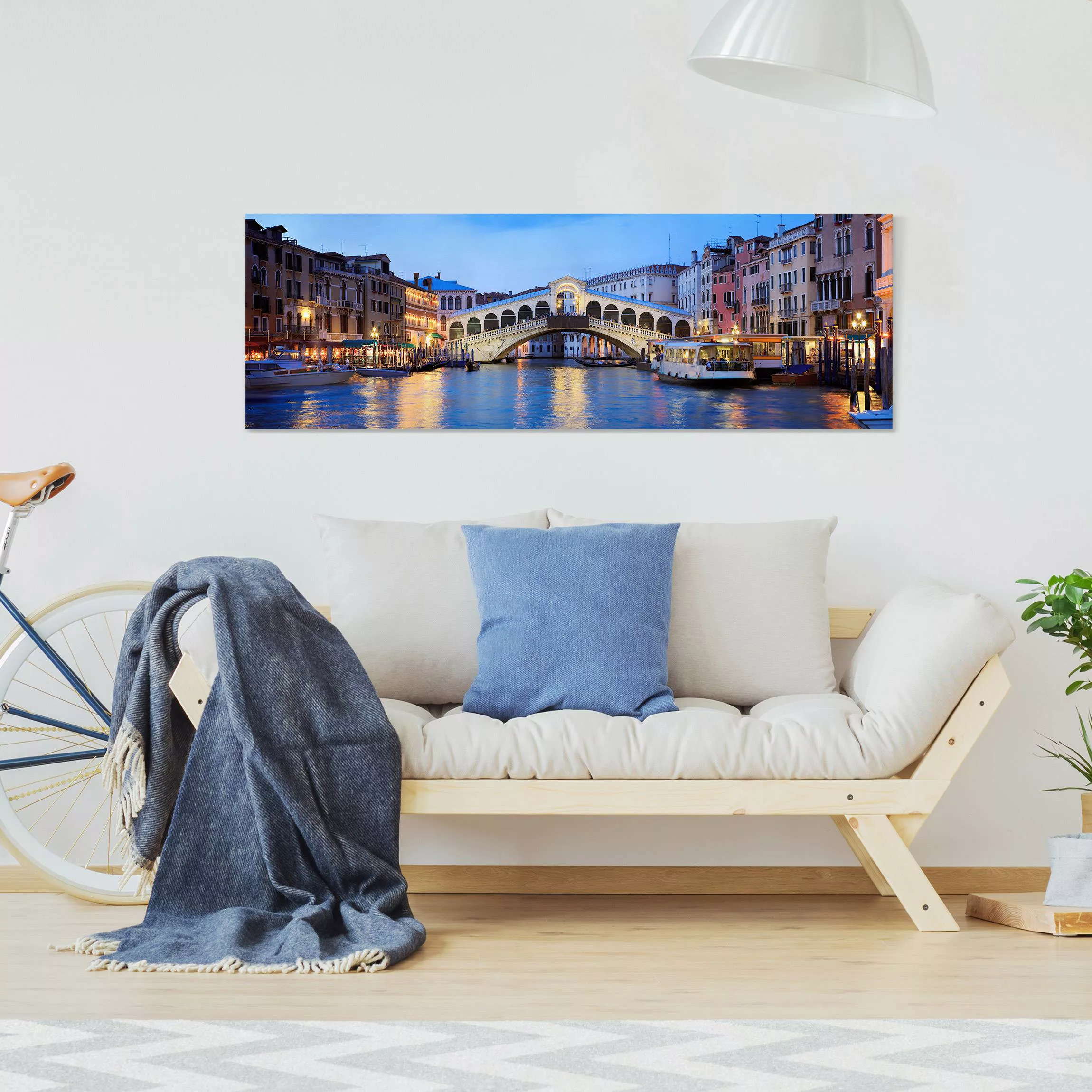 Leinwandbild Rialtobrücke in Venedig günstig online kaufen