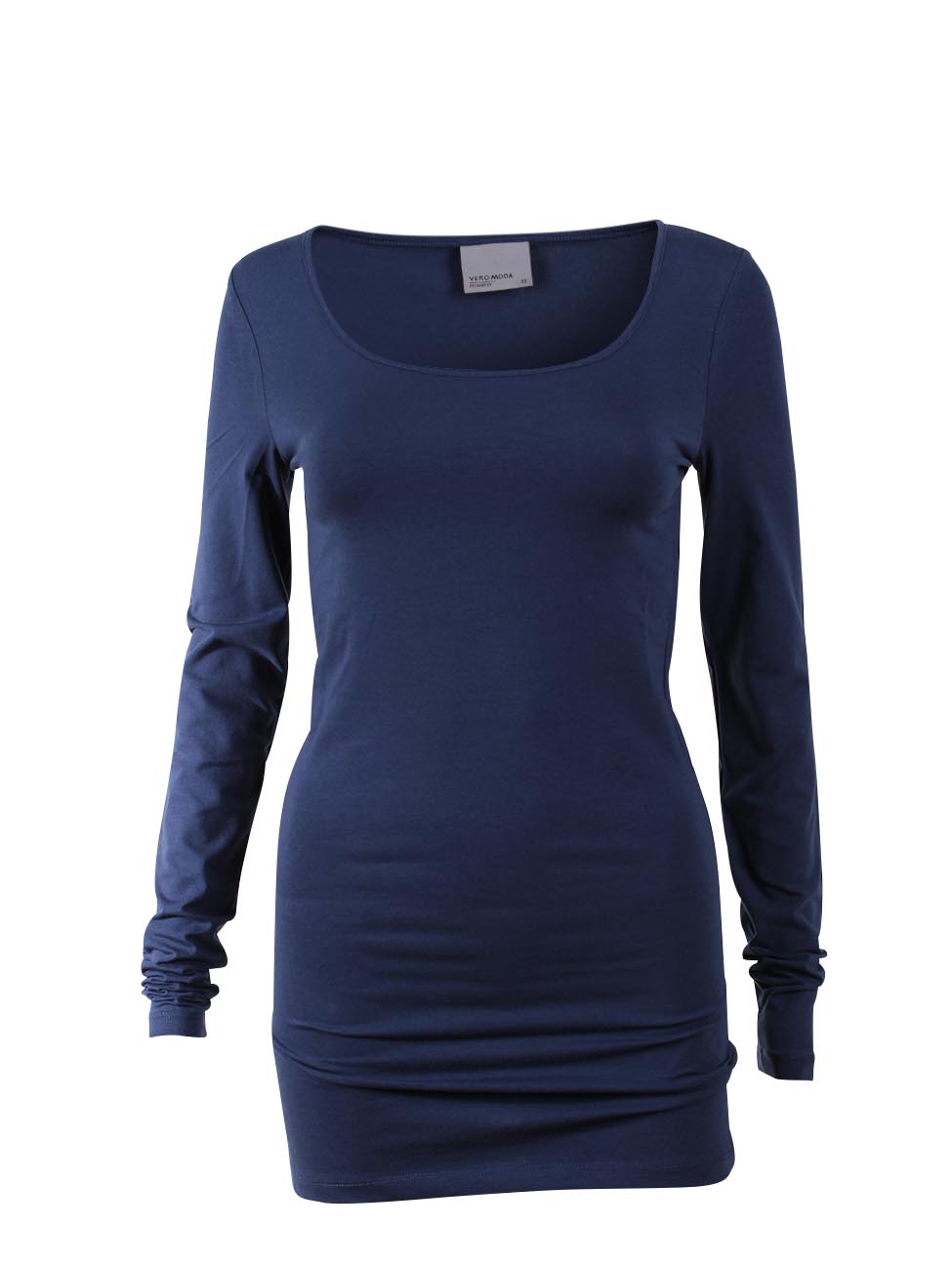 Vero Moda Damen T-Shirt VMMAXI MY LS SOFT LONG U-NECK günstig online kaufen