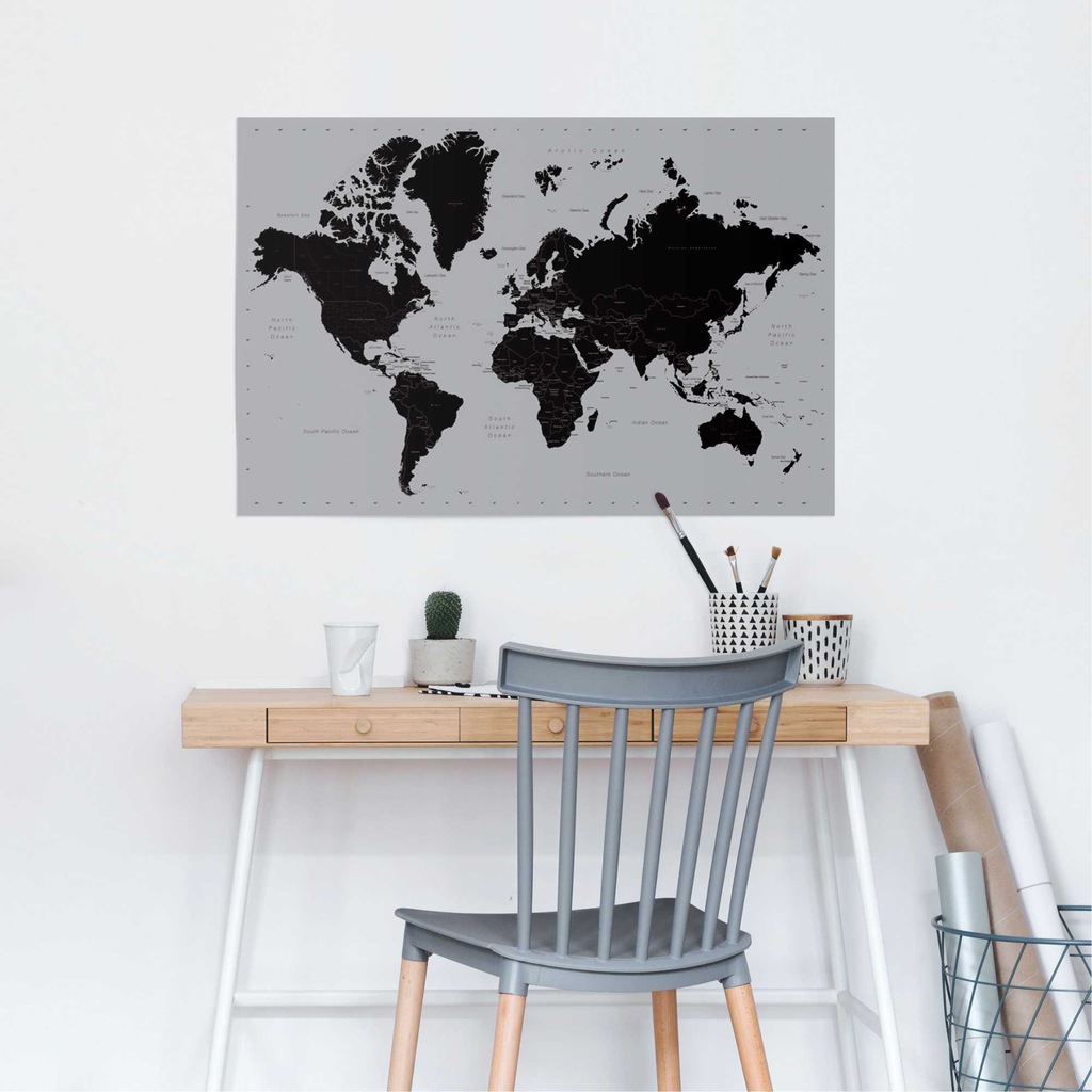 Reinders Poster "Weltkarte", (1 St.) günstig online kaufen