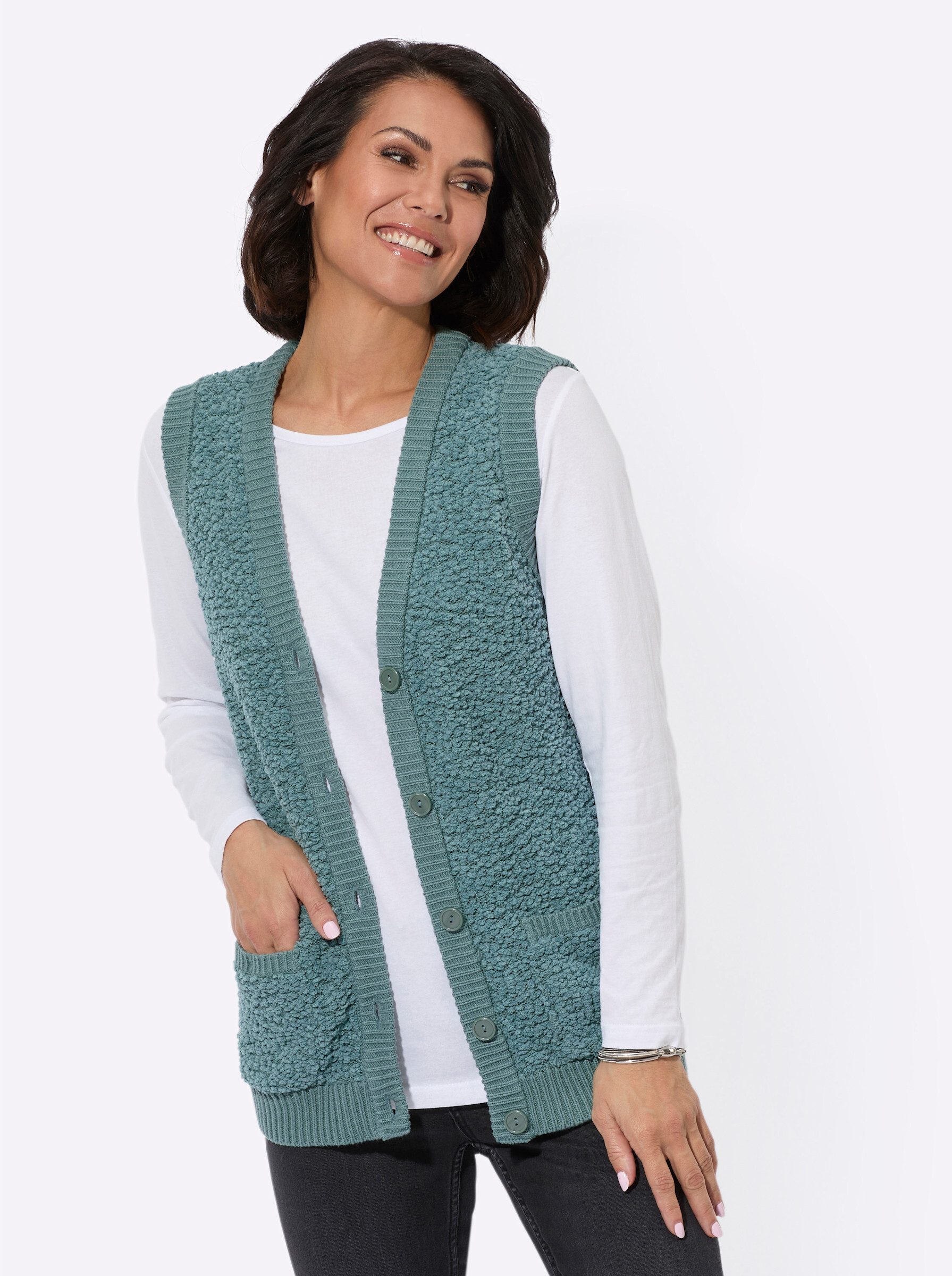 Casual Looks Strickweste günstig online kaufen