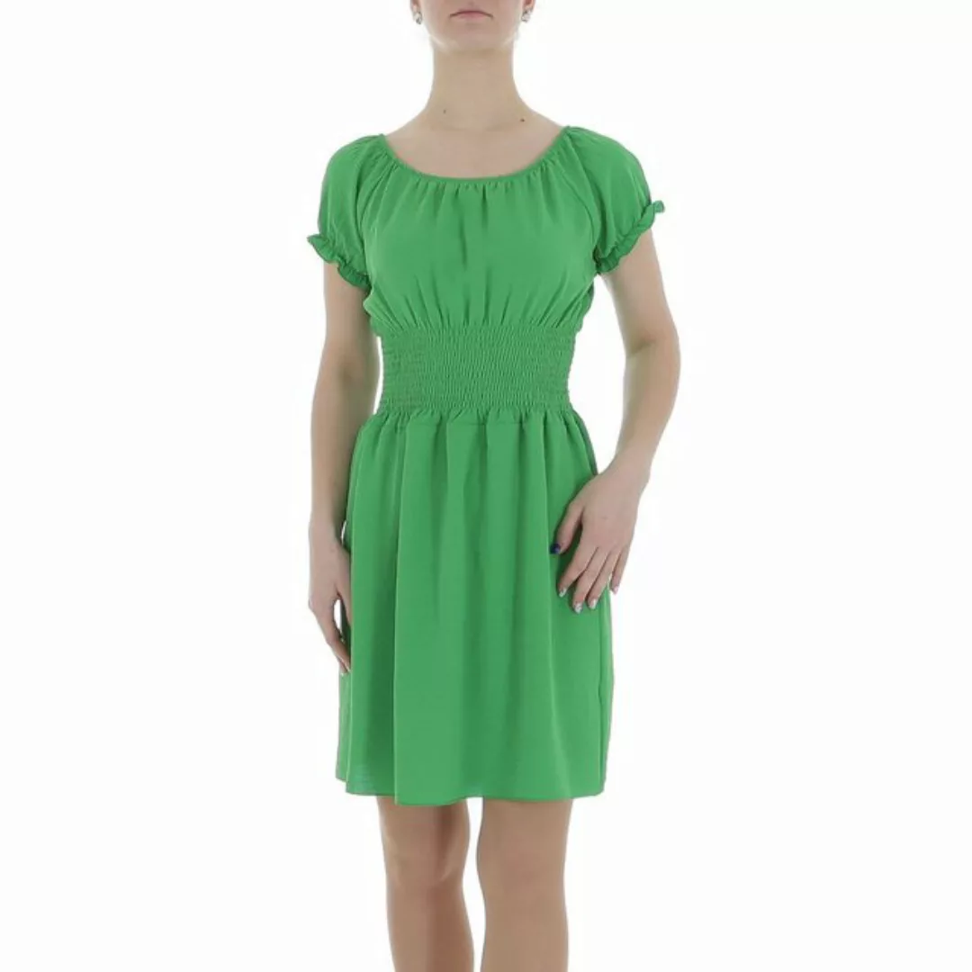 Ital-Design Sommerkleid Damen Freizeit (86164462) Kreppoptik/gesmokt Minikl günstig online kaufen