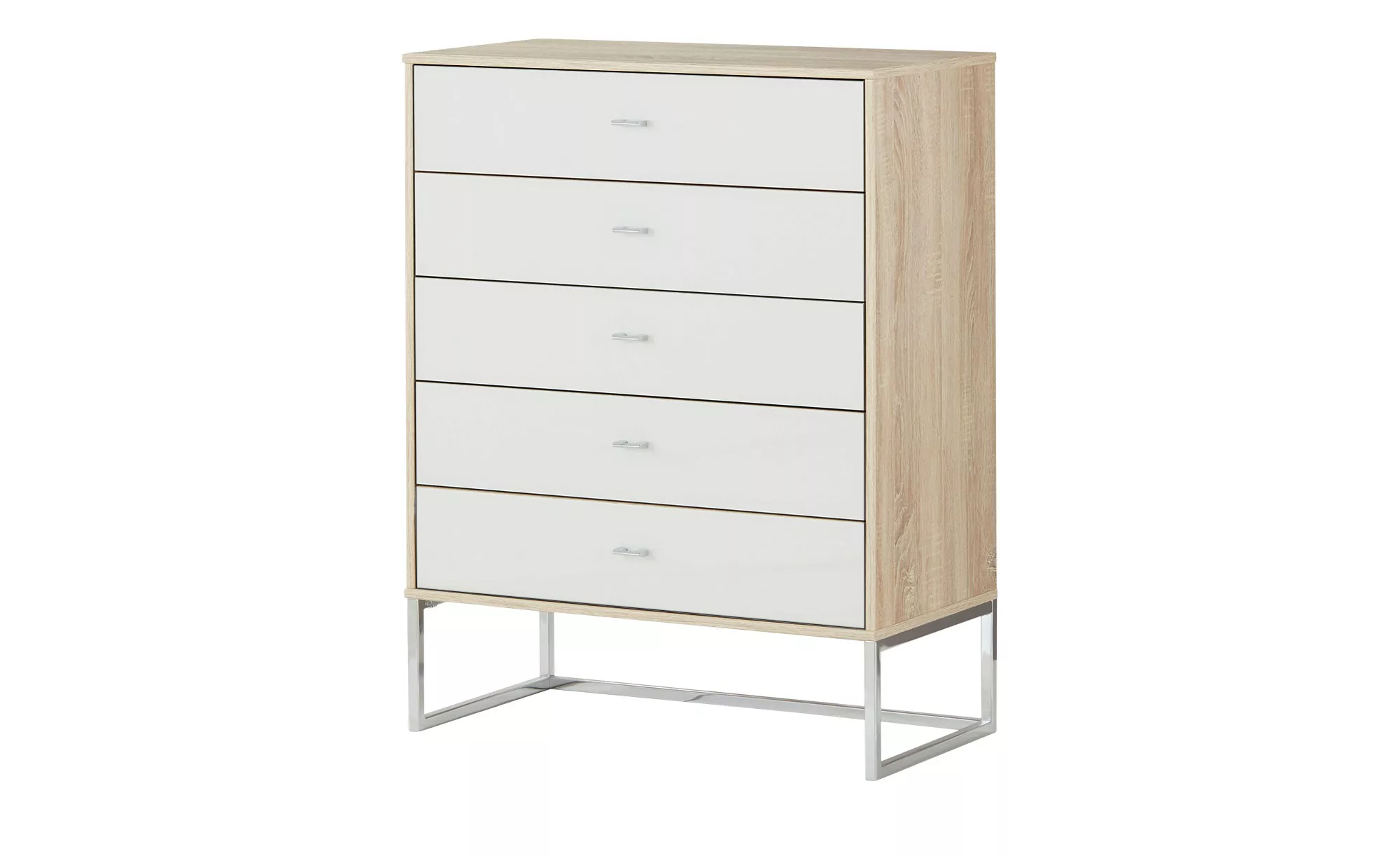 Highboard  Vigo ¦ weiß ¦ Maße (cm): B: 80 H: 105 T: 43.0 Kommoden & Sideboa günstig online kaufen