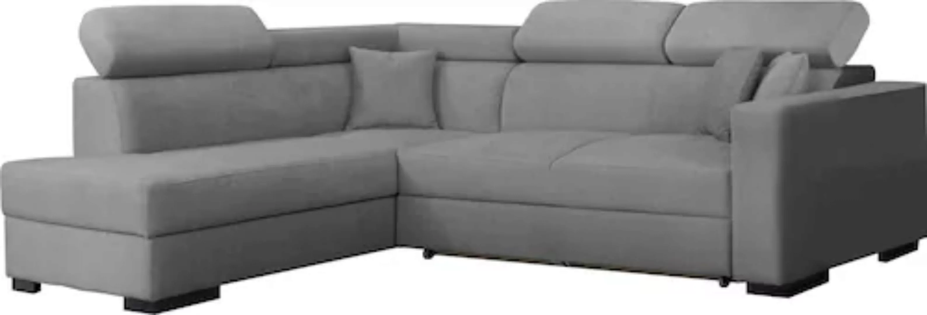 Home affaire Ecksofa »Tulio L-Form«, wahlweise mit Bettfunktion und Bettkas günstig online kaufen