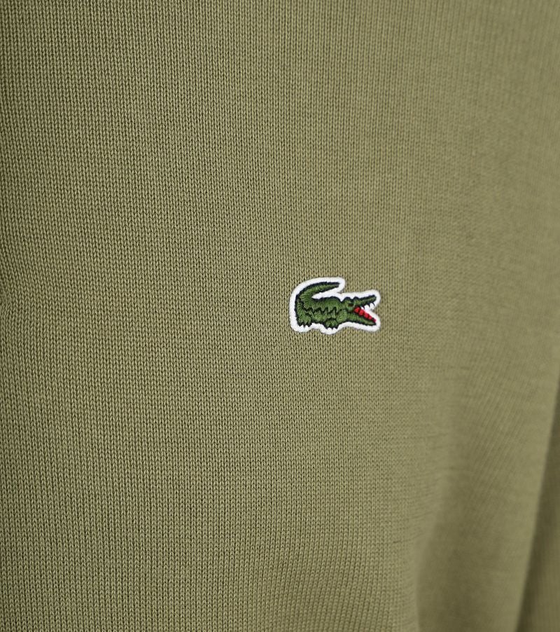 Lacoste Pullover Zipper Khaki - Größe L günstig online kaufen