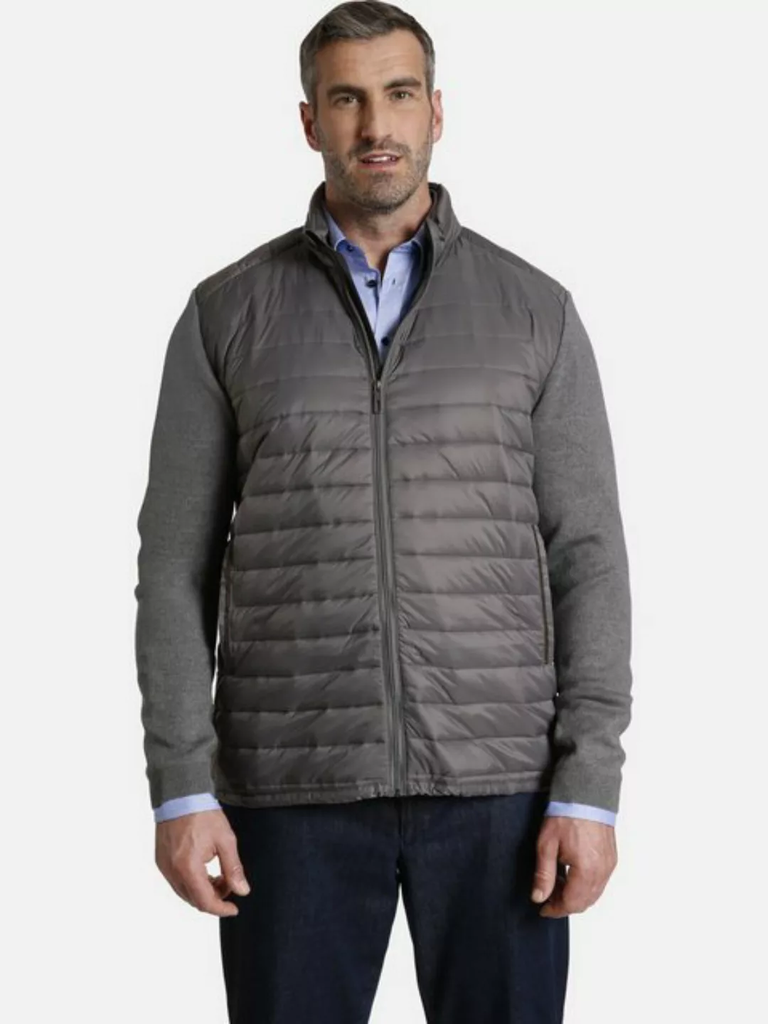 Charles Colby Outdoorjacke EARL DAGONET in modernem Material-Mix günstig online kaufen