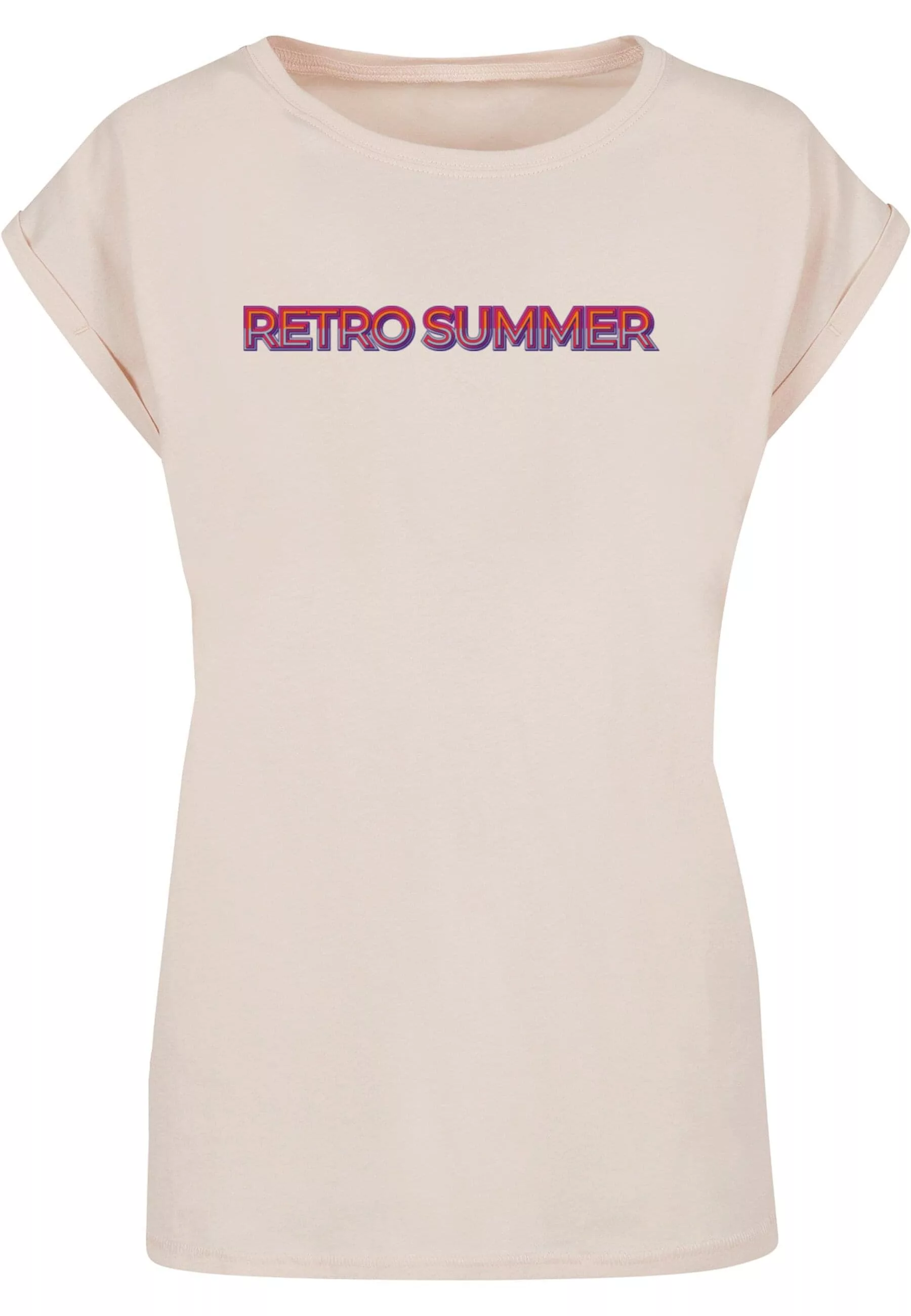 Merchcode T-Shirt "Merchcode Damen Ladies Summer - Retro T-Shirt", (1 tlg.) günstig online kaufen