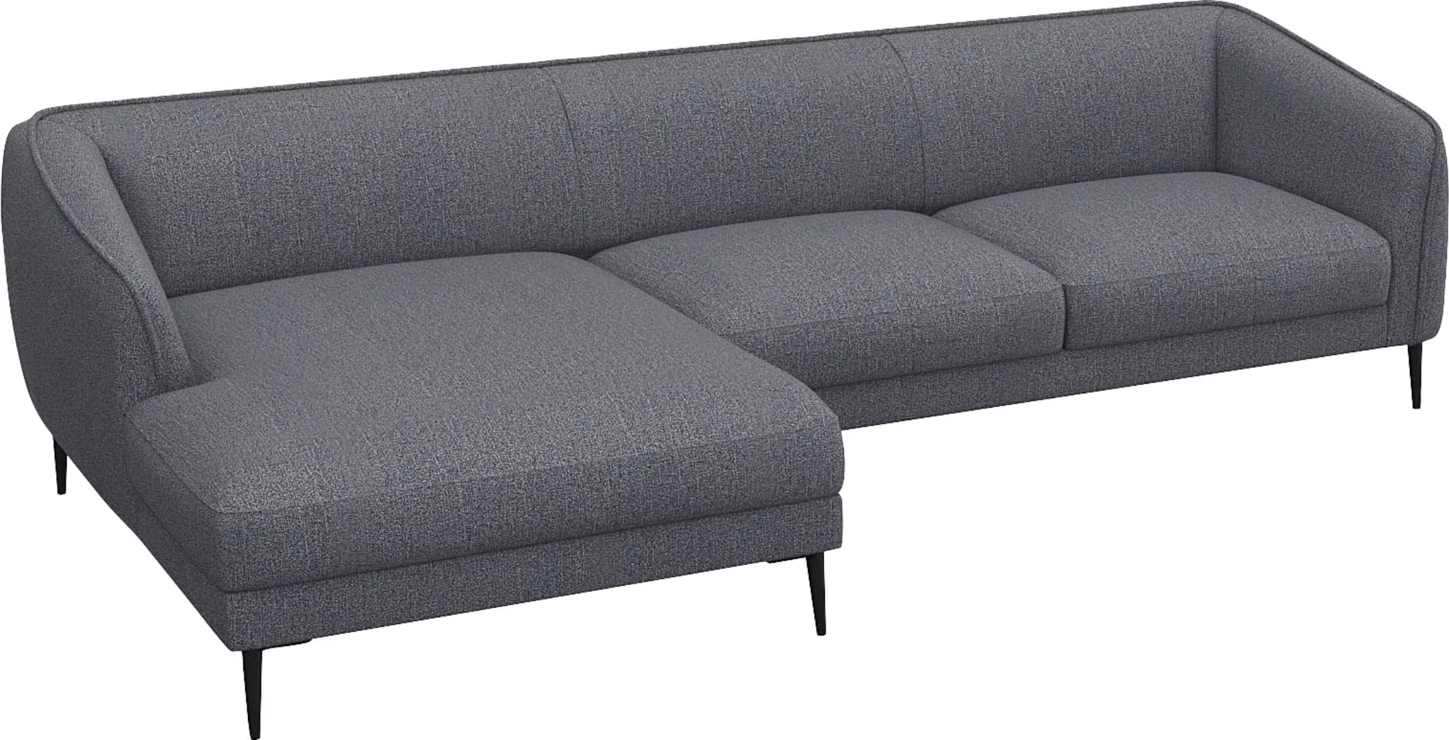 FLEXLUX Ecksofa "Belle Designsofa, L-Form, B/T 288/149 cm", Skandinavisches günstig online kaufen