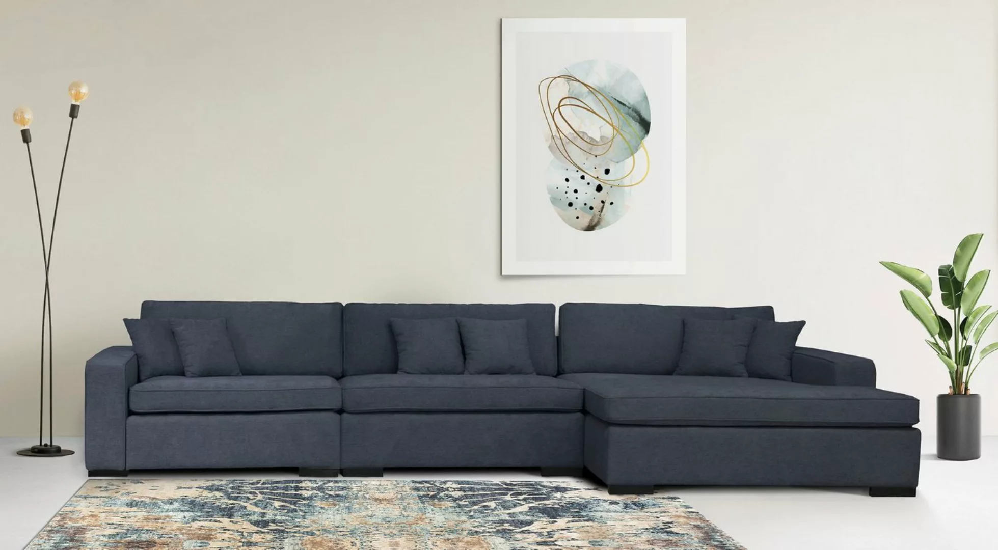 Guido Maria Kretschmer Home&Living Ottomane "Skara L-Form", Lounge-Sofa mit günstig online kaufen