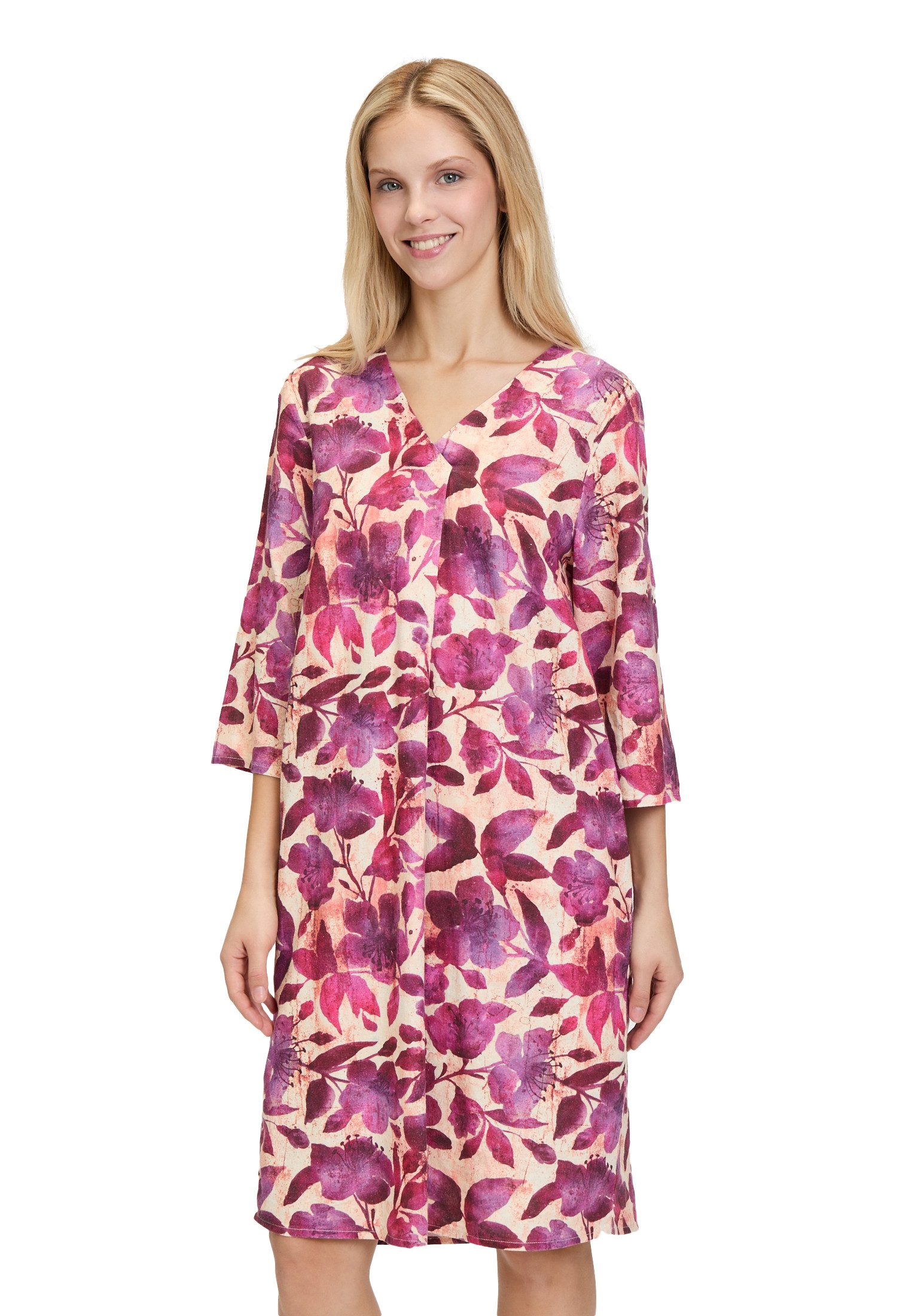 Cartoon Sommerkleid "Cartoon Damen Freizeitkleid mit Gürtel", Material günstig online kaufen
