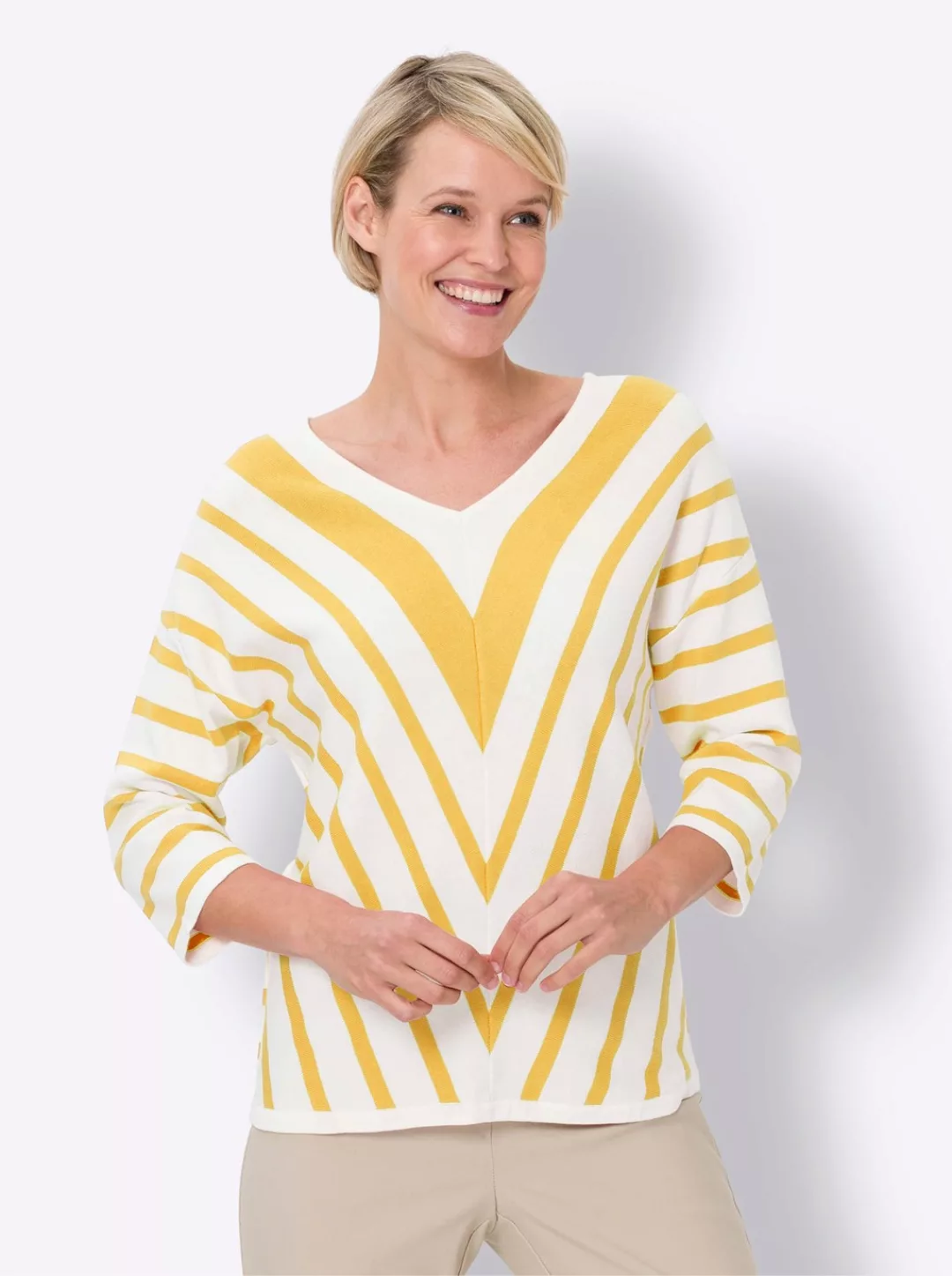 Classic Basics V-Ausschnitt-Pullover "V-Pullover" günstig online kaufen