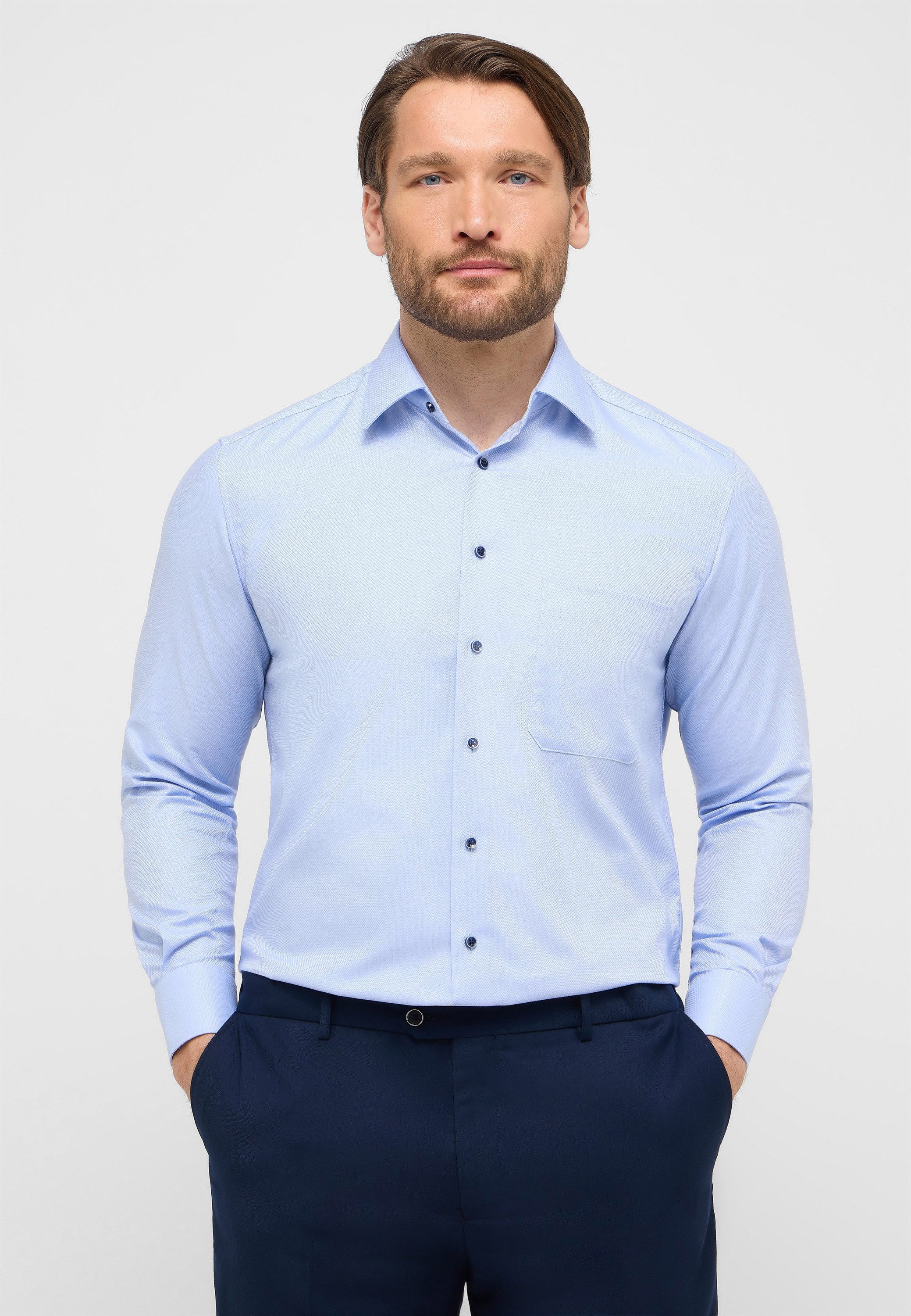 Eterna Langarmhemd "COMFORT FIT", NON IRON (bügelfrei) günstig online kaufen