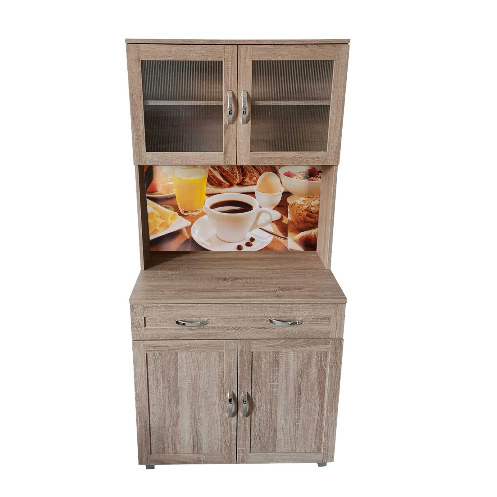 HTI-Living Hochschrank Küchenbuffet 1 Schublade Blanca günstig online kaufen