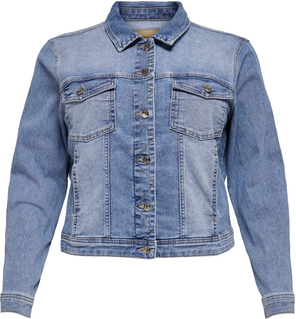 ONLY CARMAKOMA Jeansjacke "CARWESPA LS JACKET", mit cooler Waschung günstig online kaufen