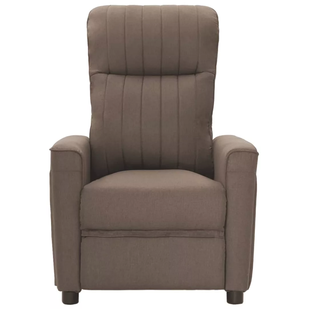 Vidaxl Relaxsessel Taupe Stoff günstig online kaufen