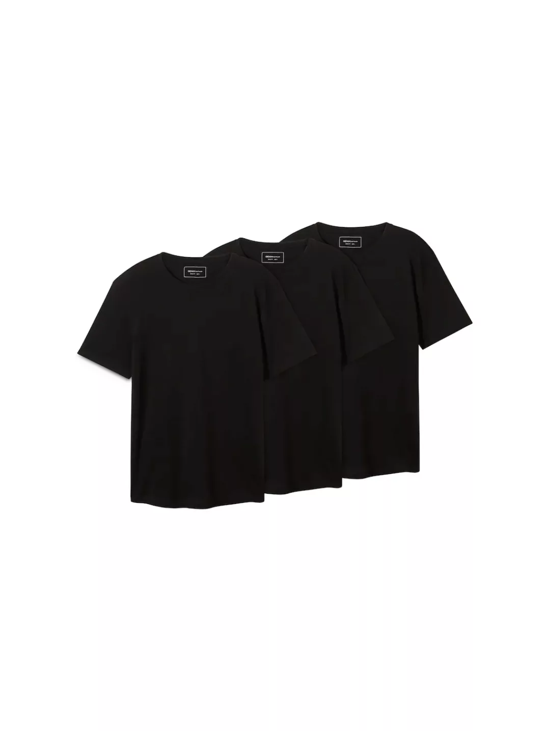 TOM TAILOR Denim T-Shirt, (Packung, 3 tlg.) günstig online kaufen