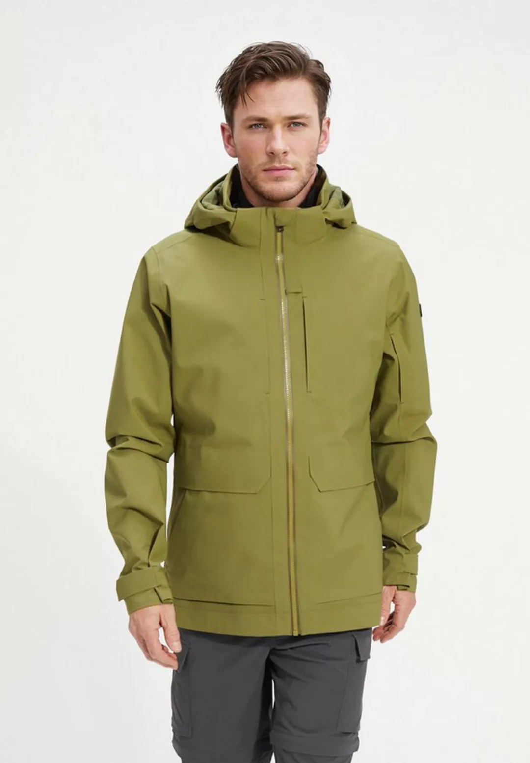 Human Nature Funktionsjacke Paxton wind- und wasserdichte Herrenjacke mit a günstig online kaufen