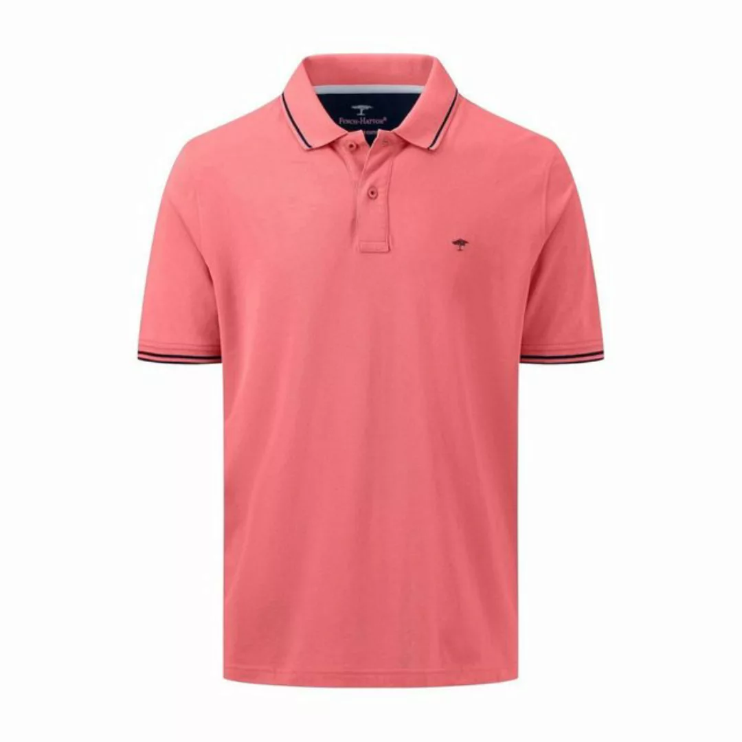 FYNCH-HATTON Poloshirt - Basic Polo Shirt - Kurzarm Poloshirt einfarbig - C günstig online kaufen