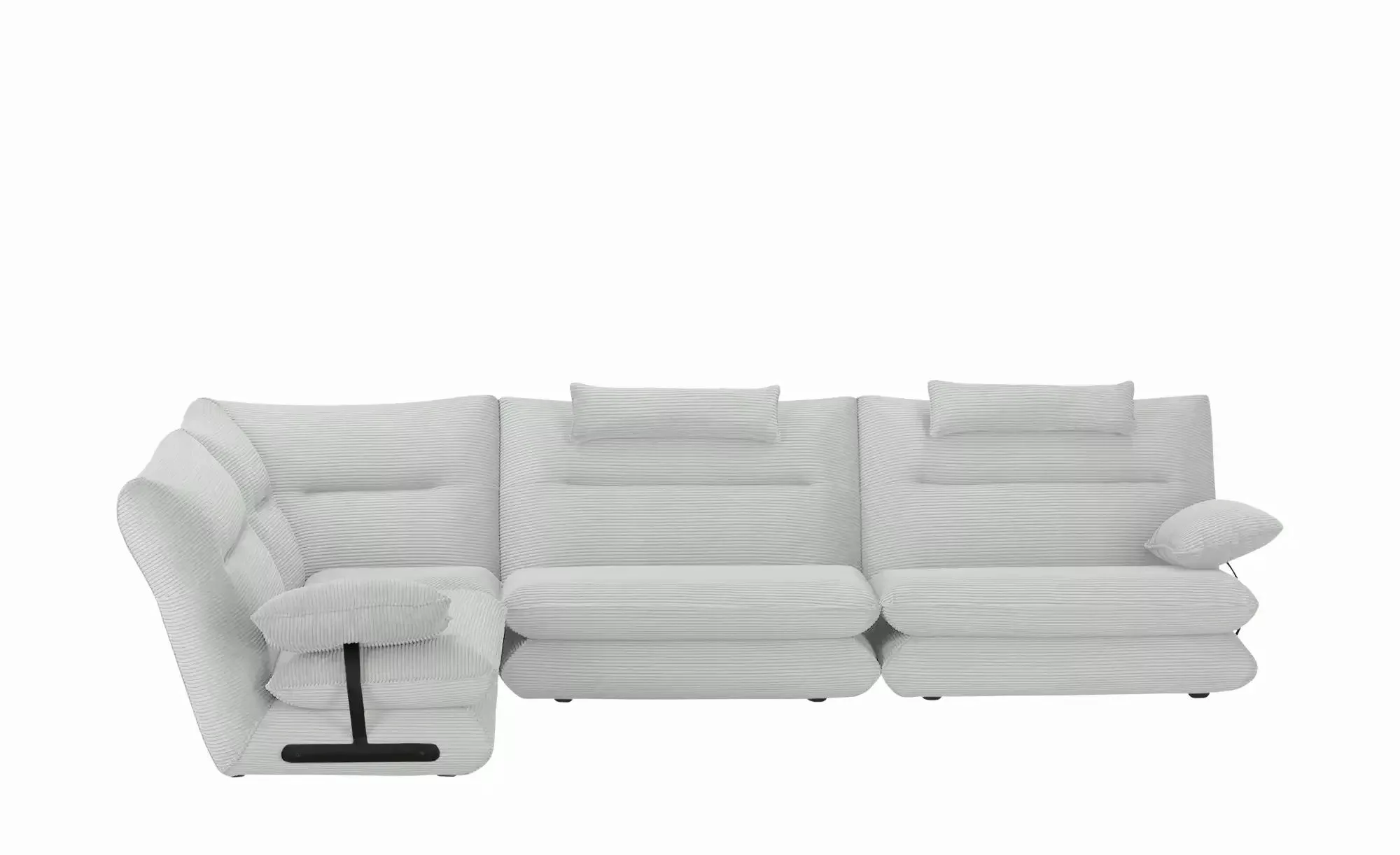 smart Ecksofa  Ellen ¦ grau ¦ Maße (cm): B: 338 H: 89 T: 230 Polstermöbel > günstig online kaufen