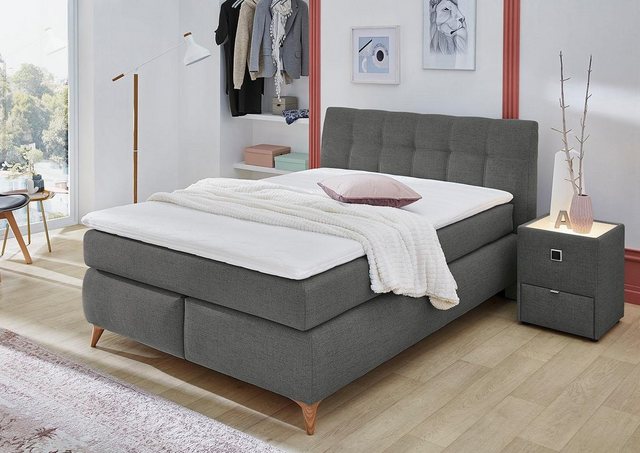 Jockenhöfer Gruppe Boxspringbett "Gitta", mit Topper günstig online kaufen