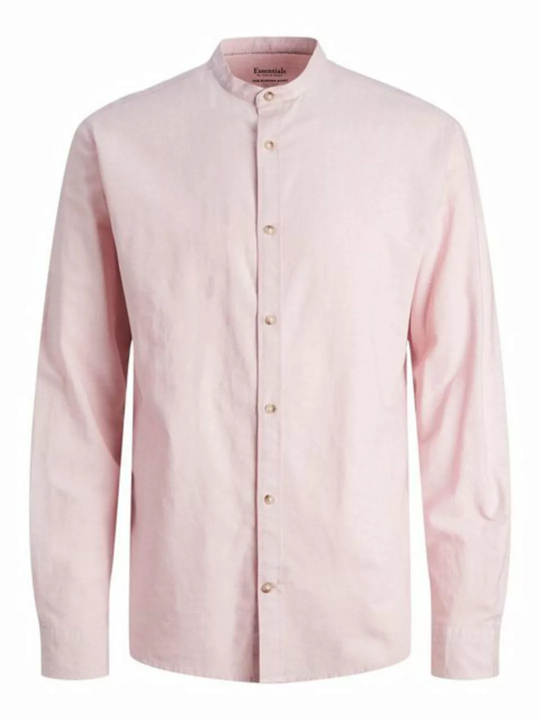 Jack & Jones Langarmhemd JJESUMMER BAND LINEN BLEND SHIRT LS SN günstig online kaufen