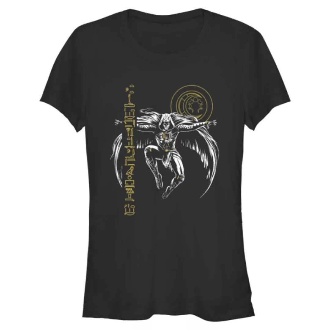 Marvel - Moon Knight - Moon Knight Gliph Lift - Frauen T-Shirt günstig online kaufen