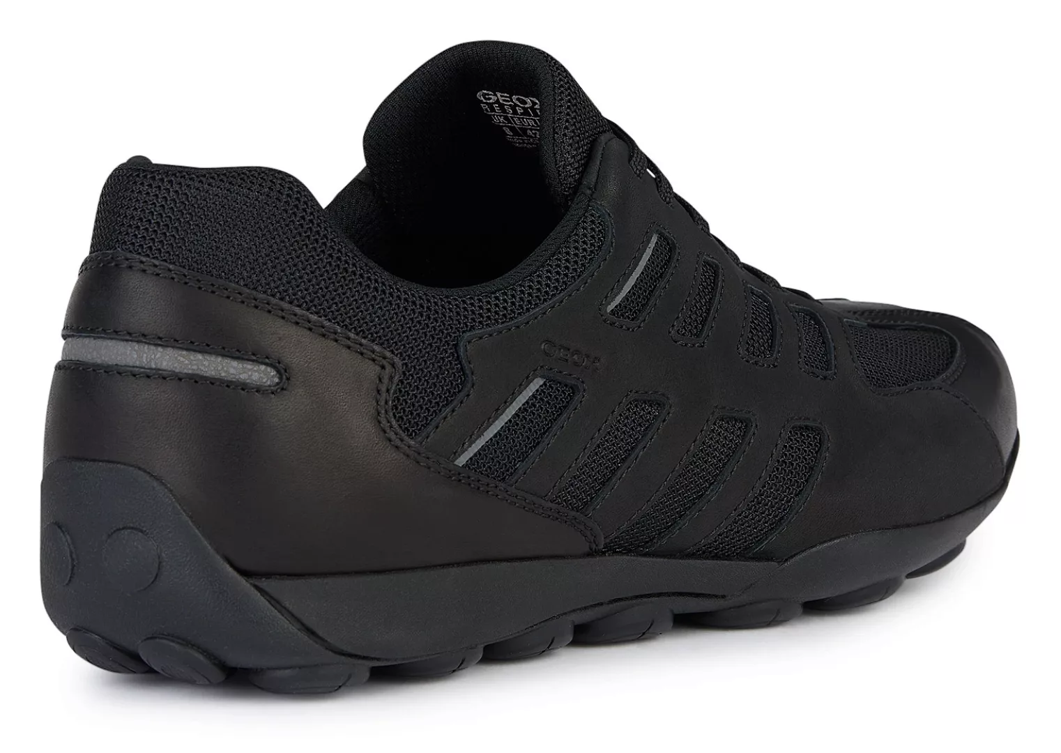Geox Sneaker "U SNAKE 2.0 A", mit dunkler Sohle, Freizeitschuh, Halbschuh, günstig online kaufen