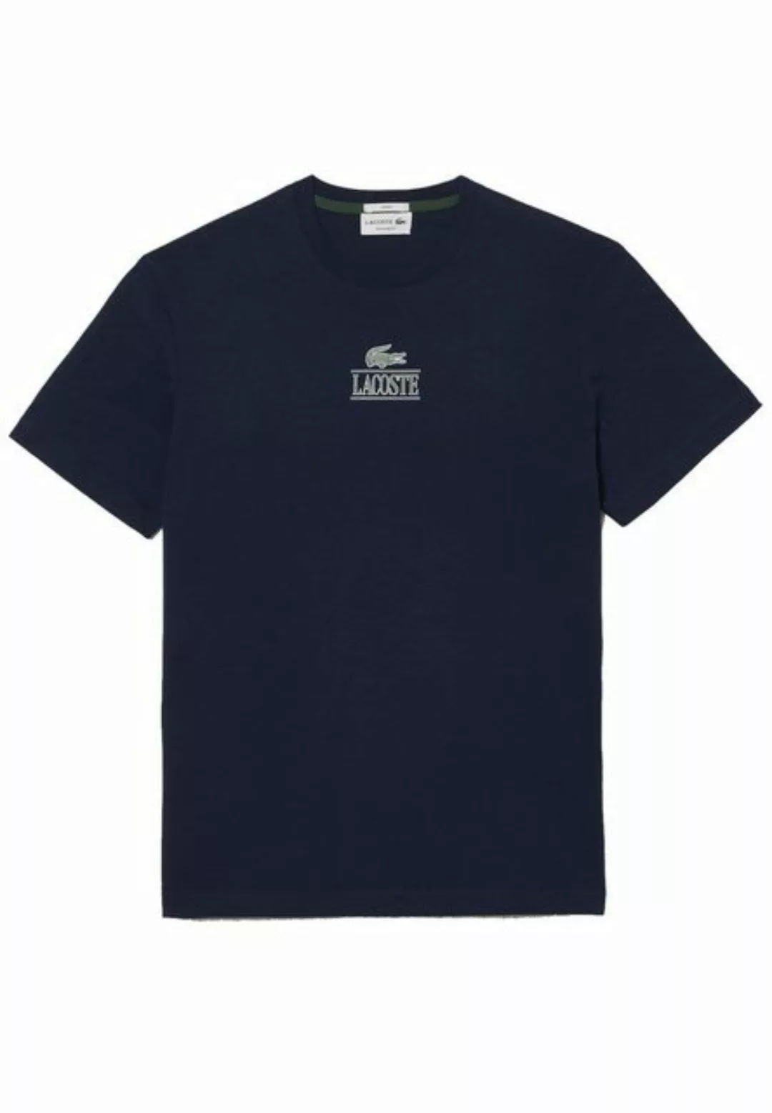 Lacoste T-Shirt T-Shirt Unisex Kurzarmshirt mit Label-Print (1-tlg) günstig online kaufen