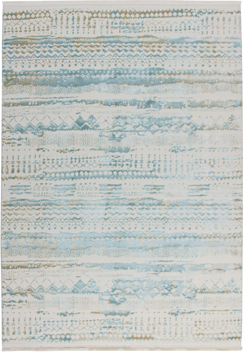 calo-deluxe Teppich »Texsa 355«, rechteckig, 15 mm Höhe, Vintage Design, Wo günstig online kaufen