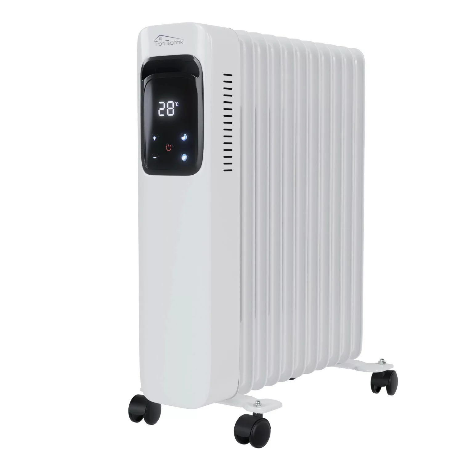 TroniTechnik Ölradiator TT OR 311 Weiß 11 Rippen 2500 Watt Drei Stufen WiFi günstig online kaufen