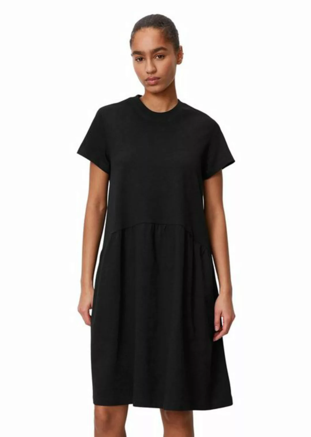 Marc O'Polo DENIM A-Linien-Kleid mit angesetztem, weitem Rockteil günstig online kaufen