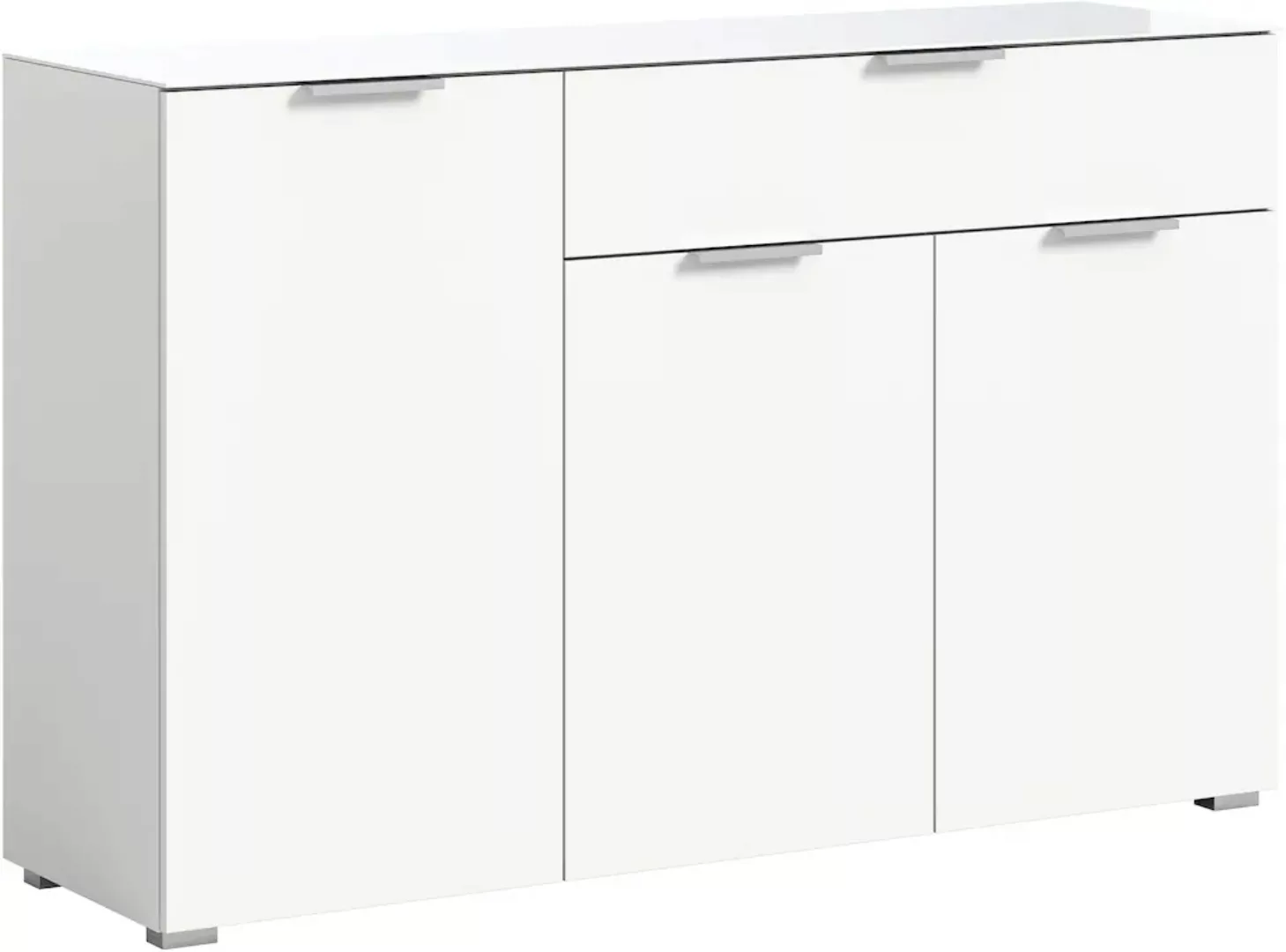 INOSIGN Sideboard "Raio, Breite 135 cm, 3 Türen, 1 Schubkasten, Oberboden m günstig online kaufen