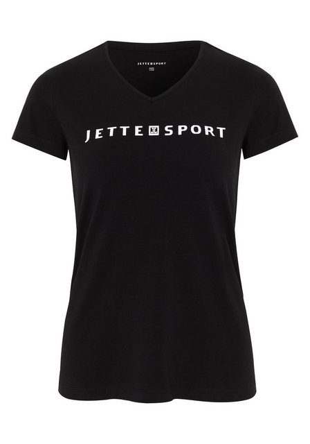 JETTE SPORT Print-Shirt mit Logo-Schriftzug günstig online kaufen