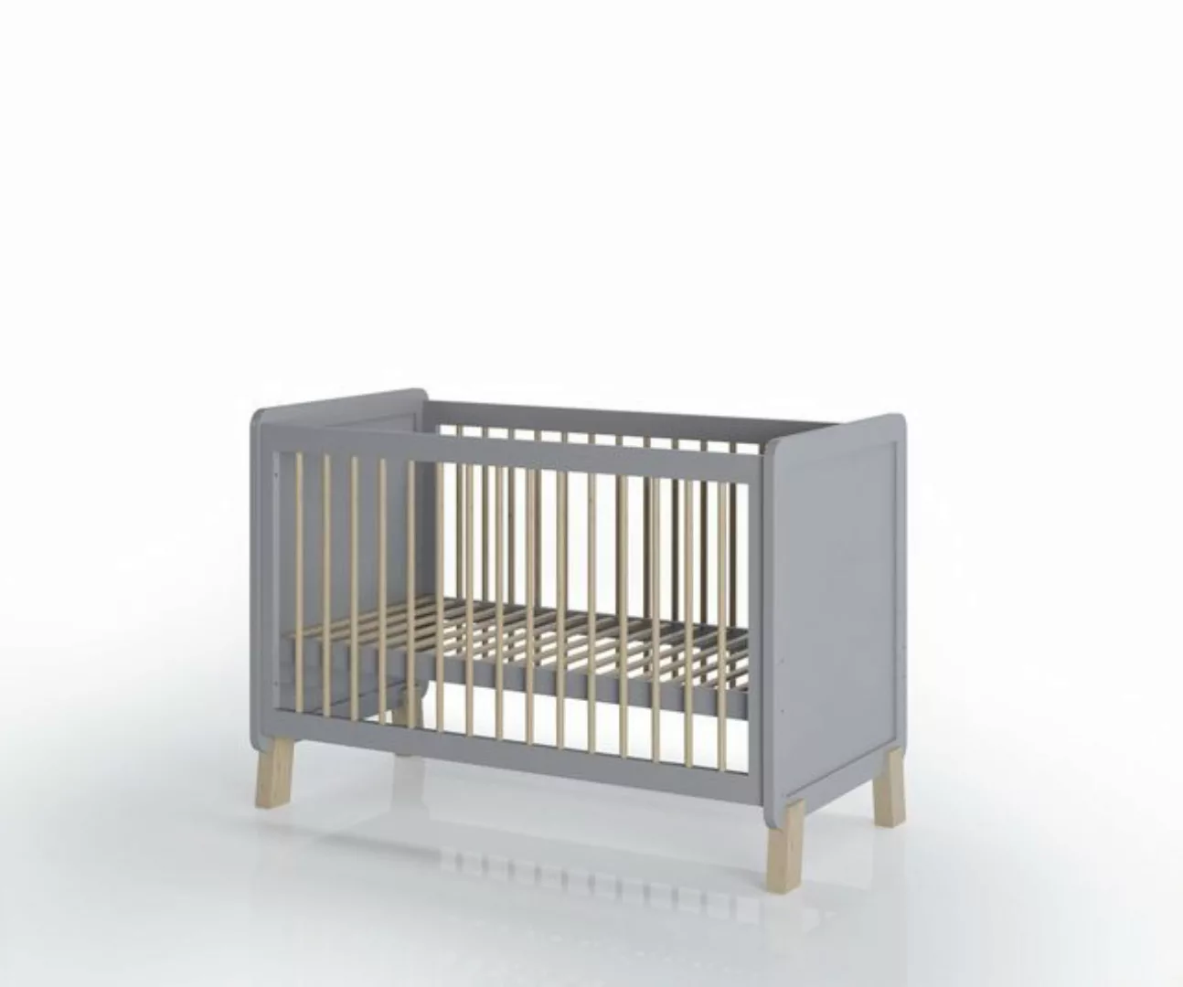 FabiMax Babybett Nachteule, 120x60 cm, 3-fach Höhenverstellbar, Umbaubar zu günstig online kaufen